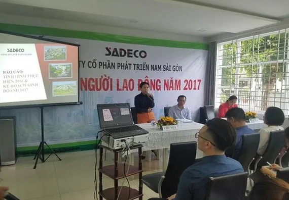 Bà Hồ Thị Thanh Phúc, Tổng giám đốc Công ty CP phát triển Nam Sài Gòn (Sadeco) bị khởi tố, bắt tạm giam
