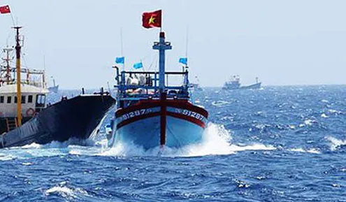 Phản đối tàu Trung Quốc cản trở ngư dân Việt Nam