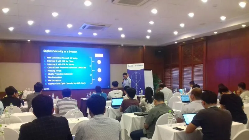 Hội thảo Sophos Security as a System vừa tổ chức tại TPHCM