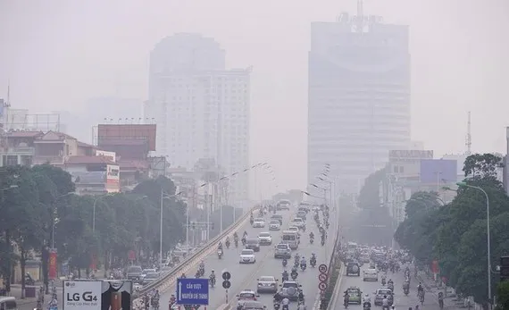 Hà Nội: Nồng độ bụi mịn PM 2.5 đáng báo động