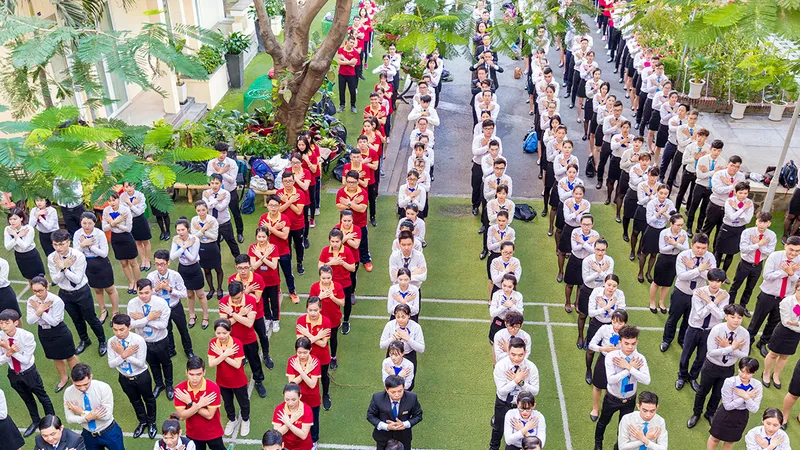 Một góc sân trường