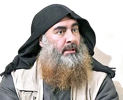 Trùm khủng bố IS al-Baghdadi. Ảnh: Tư liệu
