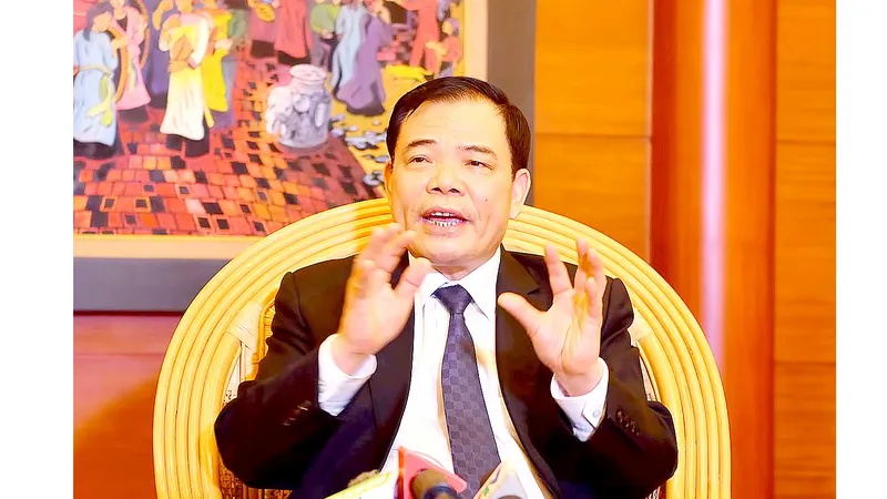 Bộ trưởng Bộ NN-PTNT Nguyễn Xuân Cường