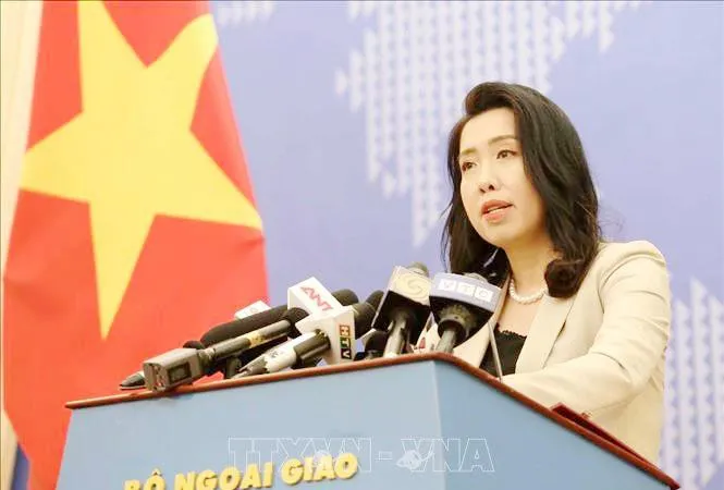 Người phát ngôn Bộ Ngoại giao Lê Thị Thu Hằng