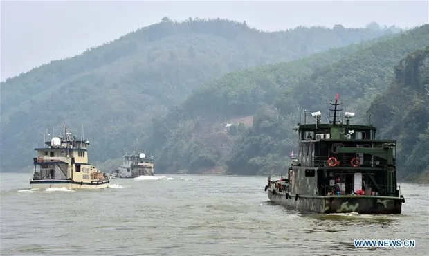 4 nước tuần tra chung trên sông Mekong