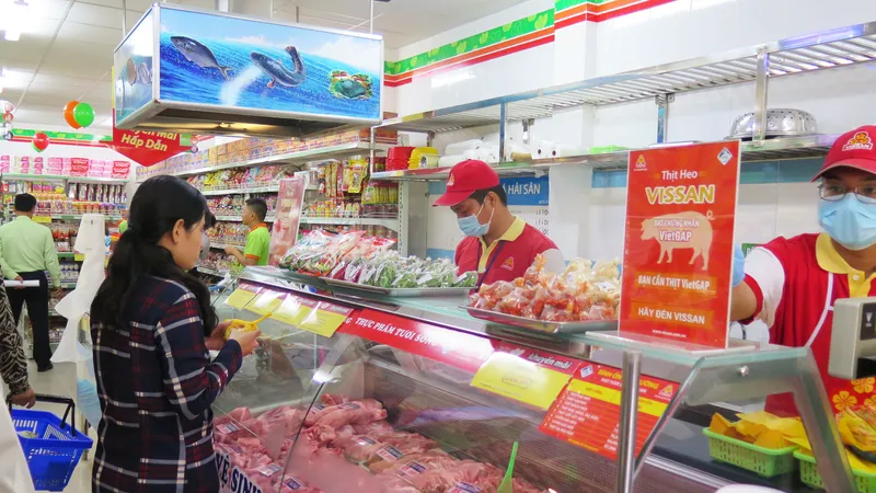 Gian hàng của Công ty Vissan