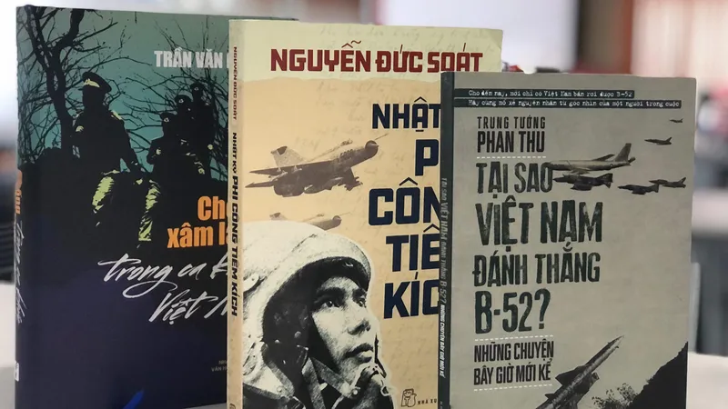 Một số đầu sách về người lính vừa được ra mắt 