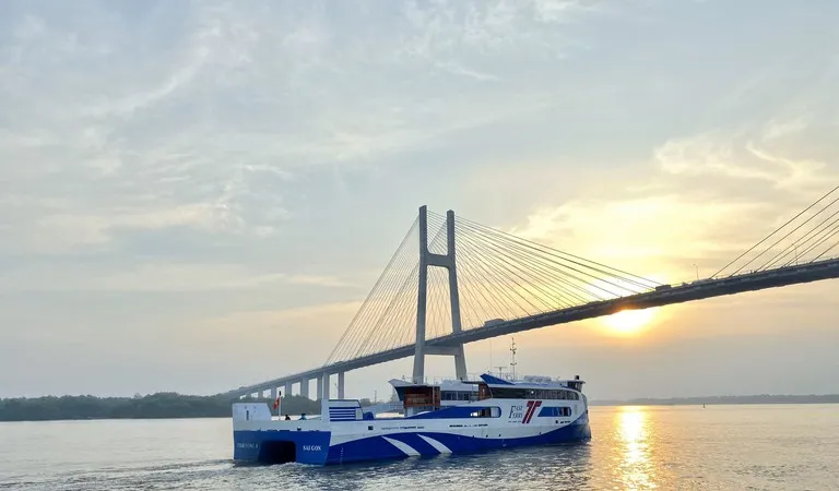 Đầu năm 2021, tuyến phà TPHCM - TP Vũng Tàu hoạt động
