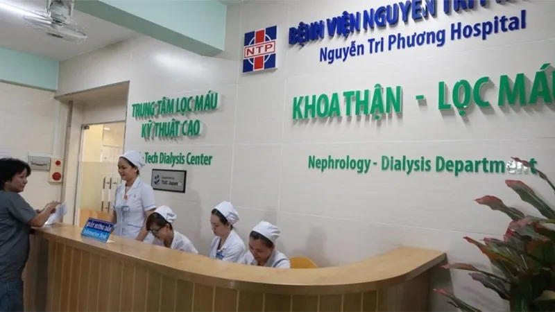 Trung tâm lọc máu sử dụng lại màng lọc sắp đi vào hoạt động