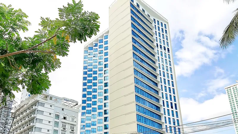 Dự án Starcity nằm trên đường Trần Phú, TP Nha Trang