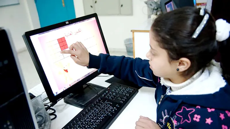 Học sinh Palestine có cơ hội tiếp cận với nền tảng giáo dục số hóa