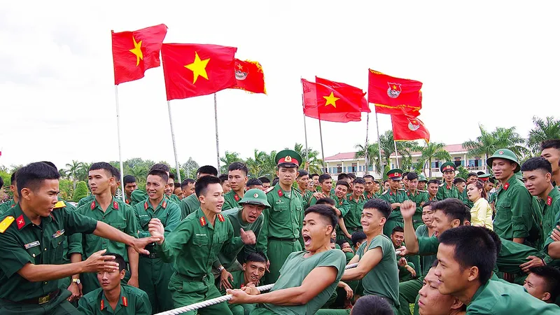 Chiến sĩ Sư đoàn 5 rèn luyện sức khỏe