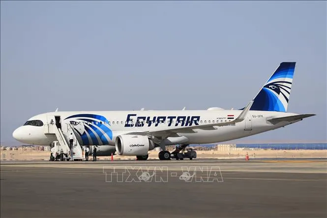 Chuyến bay đầu tiên của Egyptair tới sân bay Israel