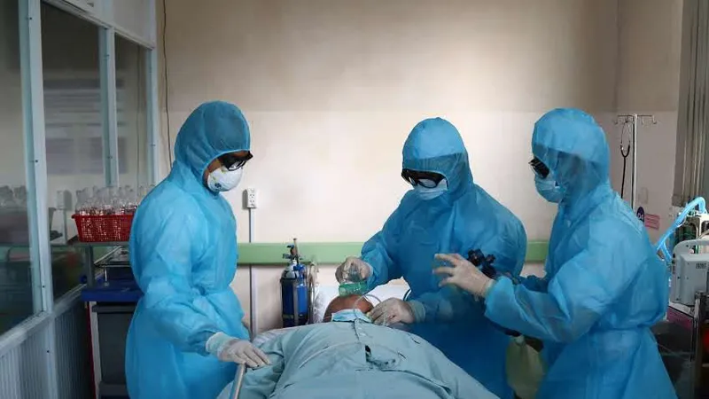 Điều trị cho bệnh nhân F0 tại Bệnh viện Đa khoa Đồng Nai