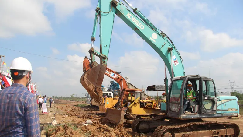 Đường tỉnh 823D (trục Tây Bắc, kết nối tỉnh Long An với TPHCM và các tỉnh Đông Nam bộ) được khởi công tháng 1-2022