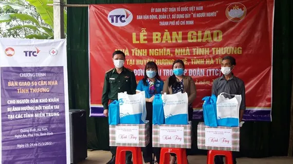 Hà Tĩnh: Xây dựng hàng trăm nhà ở cho hộ nghèo