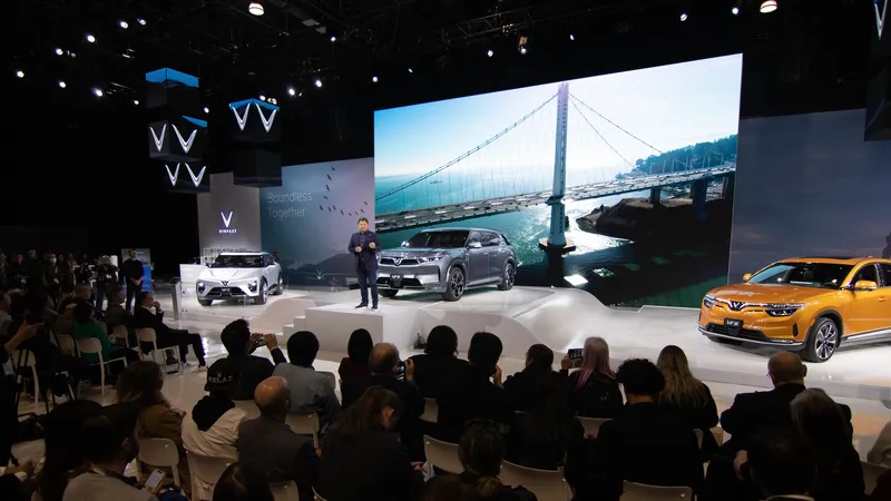 VinFast đã có buổi ra mắt báo chí tại NYIAS 2022 vào chiều 13-4-2022 (giờ New York)