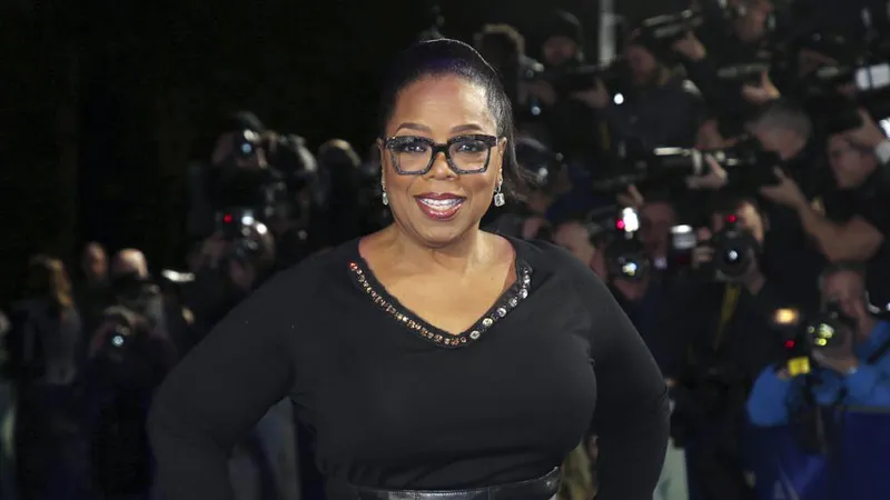 Bà Oprah Winfrey trong một sự kiện ra mắt phim ở London