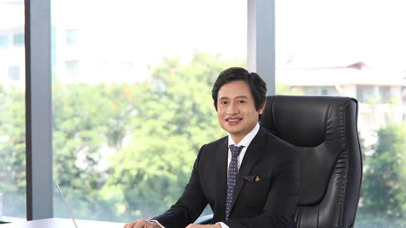 Ông Hoàng Mai Chung, Chủ tịch HĐQT Công ty Cổ phần Tập đoàn Meey Land chia sẻ niềm tự hào với chiến thắng của Meey Land tại Sao Khuê 2022