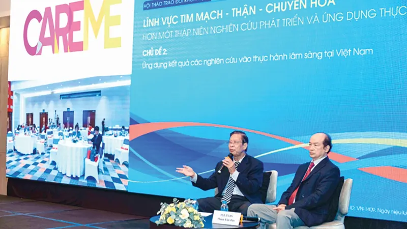 Tiến bộ về chăm sóc tim mạch - thận - chuyển hóa tại Việt Nam