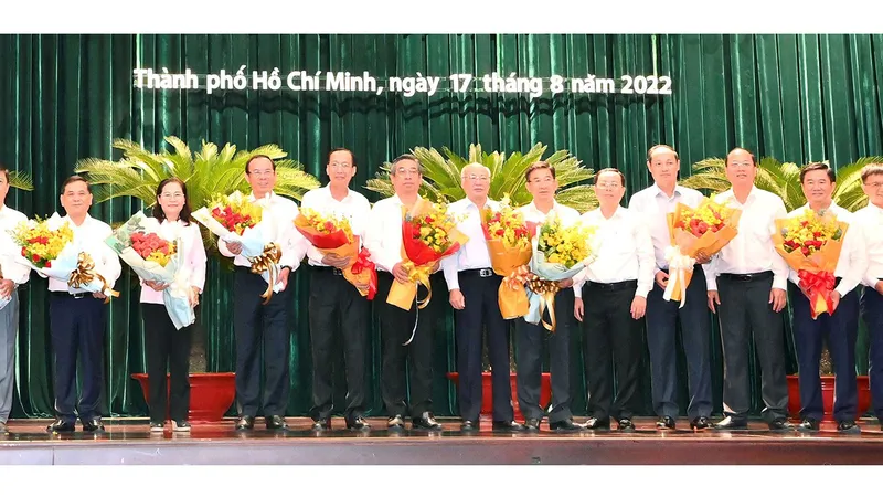 Phòng chống tham nhũng tiêu cực là một nhiệm vụ được TPHCM luôn quan tâm thực hiện. Trong ảnh: TPHCM ra mắt Ban chỉ đạo phòng chống tham nhũng, tiêu cực. Ảnh: VIỆT DŨNG