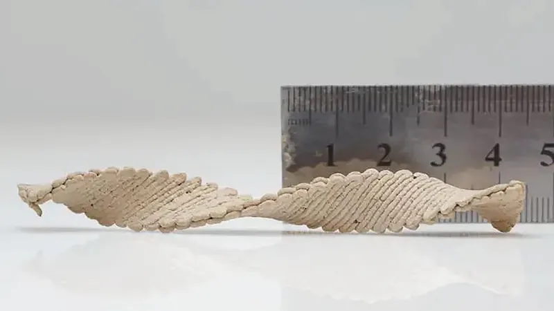 Mô hình 3D có hình dạng xoắn ốc
