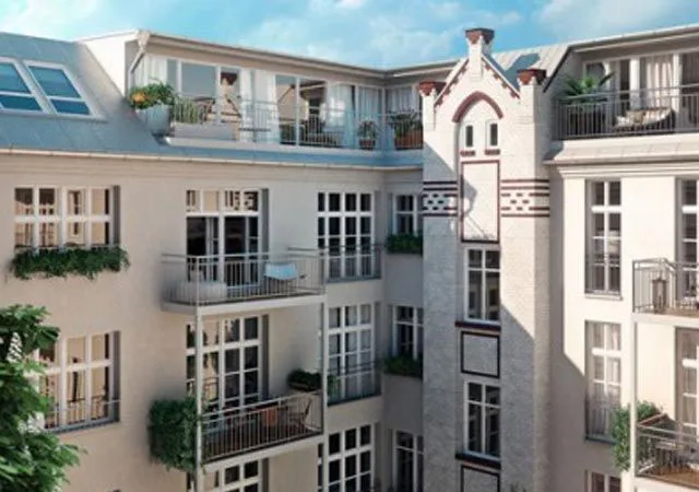 Một khu chung cư tại Berlin