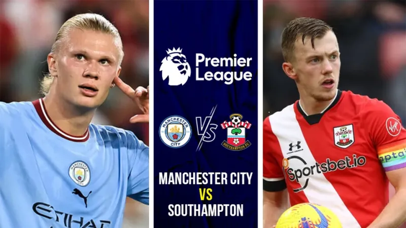 Erling Haaland (trái) được kỳ vọng tiếp tục nổ súng trong trận tiếp Southampton
