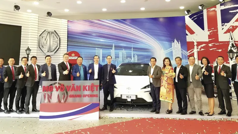 Đại lý 3S MG đường Võ Văn Kiệt chính thức ra mắt