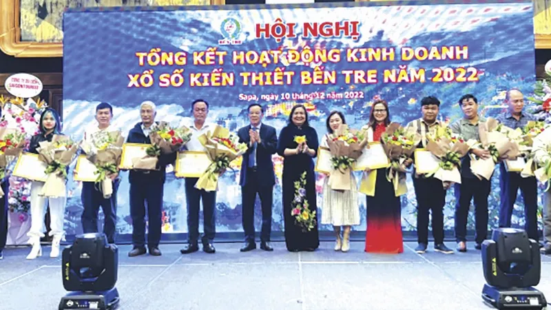 Công ty TNHH MTV Xổ số kiến thiết Bến Tre tổ chức Hội nghị tổng kết hoạt động kinh doanh năm 2022, triển khai nhiệm vụ, giải pháp năm 2023