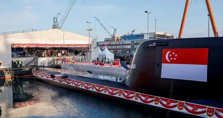 Hải quân Singapore có thêm tàu ngầm chiến đấu hiện đại. Ảnh: navalnews.com