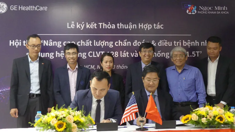 Phòng khám đa khoa Ngọc Minh hợp tác với GE HealthCare 