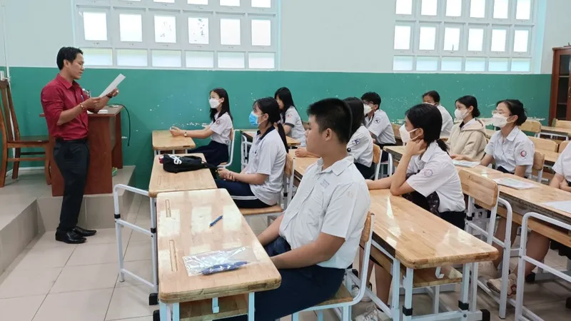 TPHCM: Hơn 96.000 thí sinh làm thủ tục dự thi tuyển sinh lớp 10