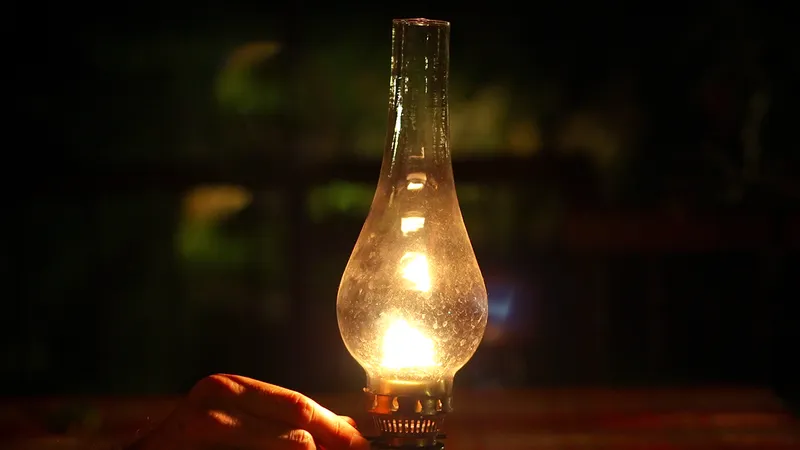 Đèn dầu của cha