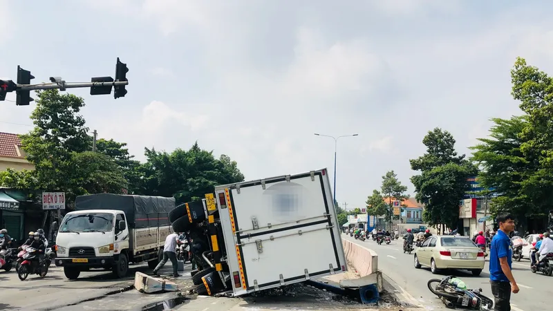 Hiện trường vụ tai nạn
