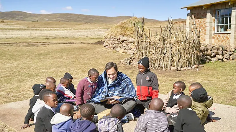 Federer và hoạt động thiện nguyện ở Lesotho