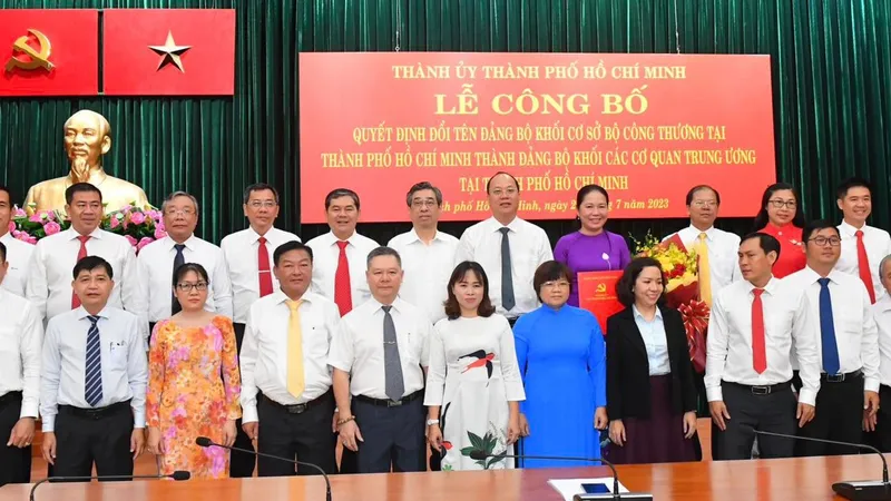 TPHCM có Đảng bộ Khối các cơ quan Trung ương