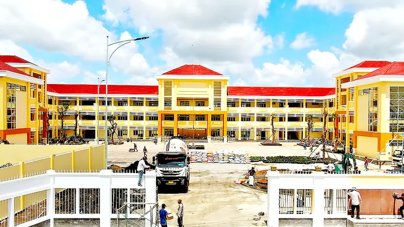Thêm những ngôi trường hiện đại