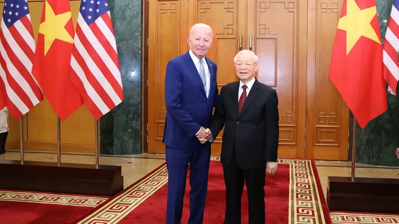 Tuyên bố chung Việt Nam - Hoa Kỳ về nâng cấp quan hệ lên Đối tác chiến lược toàn diện