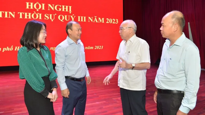 TPHCM tổ chức hội nghị cán bộ chủ chốt thành phố thông tin thời sự