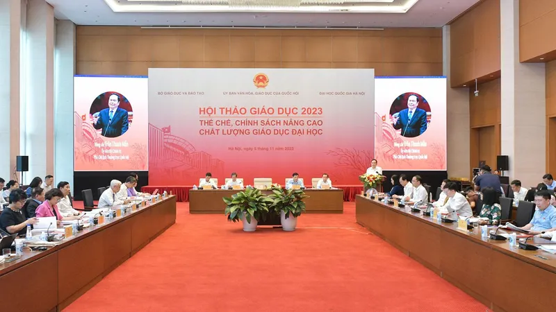 Toàn cảnh Hội thảo Giáo dục 2023