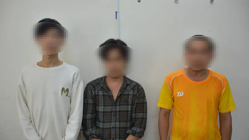 Tạm giữ nhóm đối tượng dùng súng hơi bắn người sau cuộc nhậu