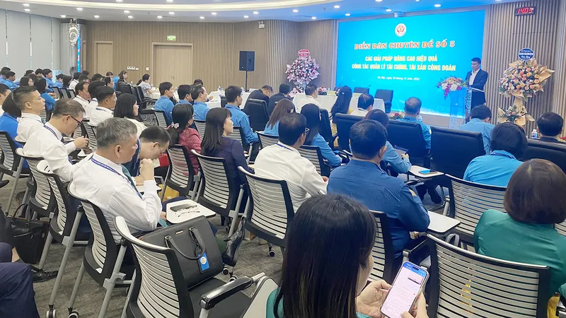 Chào mừng Đại hội XIII Công đoàn Việt Nam, nhiệm kỳ 2023-2028: Nâng cao chất lượng đội ngũ, phát triển đoàn viên
