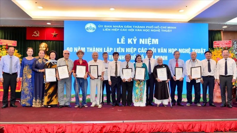 Hành trình 60 năm không ngừng sáng tạo của Văn học Nghệ thuật TPHCM