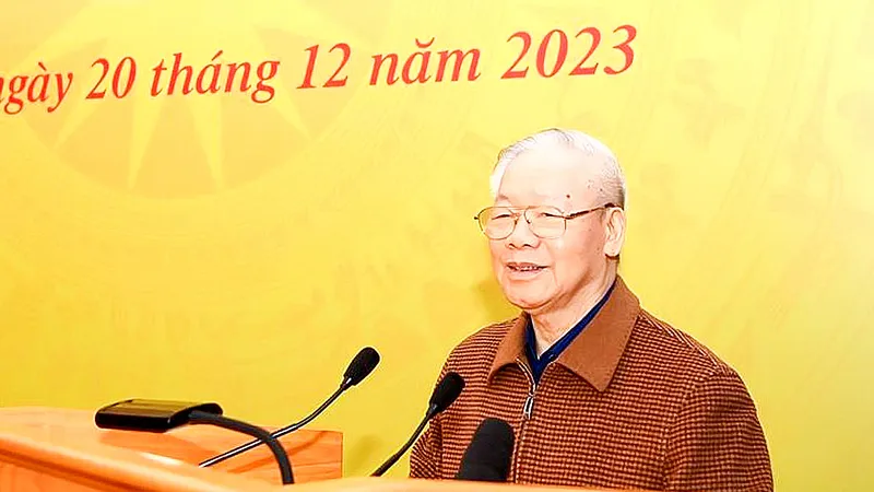 Phát biểu của Tổng Bí thư Nguyễn Phú Trọng tại Hội nghị Đảng ủy Công an Trung ương năm 2023