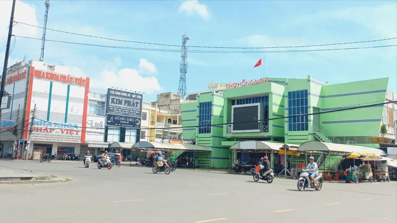 Một góc TP Hồng Ngự, tỉnh Đồng Tháp