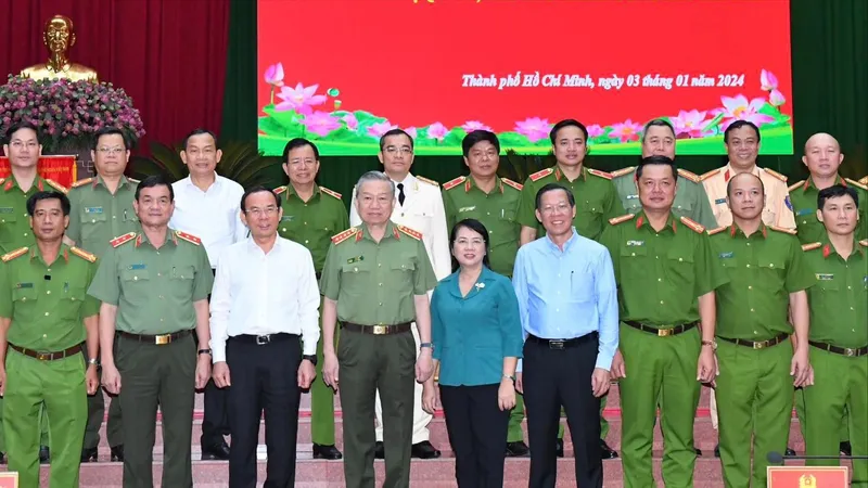 Công an TPHCM tập trung làm tốt công tác bảo đảm an ninh