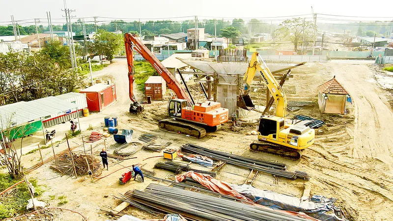 Dự án đường Vành đai 3 TPHCM: Khởi đầu tất bật...