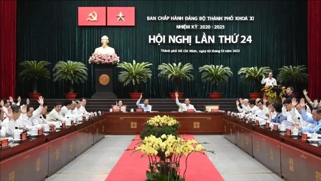 Thành ủy TPHCM tổ chức hội nghị công tác xây dựng Đảng
