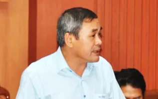 Ông Trần Thanh Hà, nguyên Giám đốc Sở TN-MT tỉnh Quảng Nam